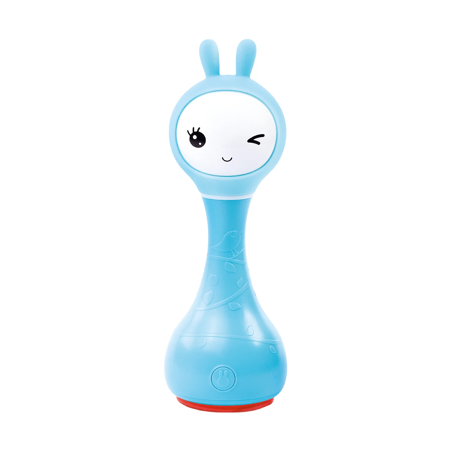 Интерактивная обучающая музыкальная игрушка "Умный зайка" ALILO R1 Синий Трактор