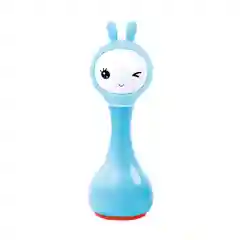 Голубой интерактивная обучающая музыкальная игрушка "Умный зайка" ALILO R1 Синий Трактор