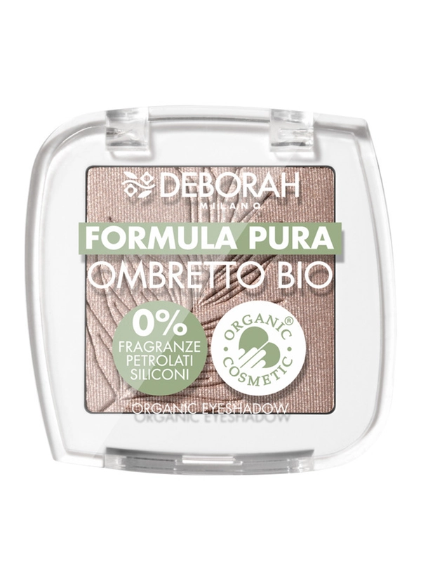 DEBORAH Тени для век FORMULA PURA OMBRETTO BIO, тон: 07 Серо-коричневый, 2,5гр