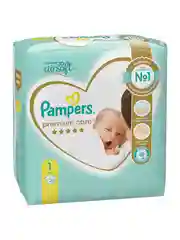 Подгузники Pampers Premium Care для новорожденных 2-5 кг, размер 1, 20 штук