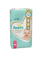 Подгузники Pampers Premium Care, размер 4, 54 штуки, 9-14 кг
