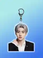 Золотой брелоки акриловые "K-pop", TXT, STRAY KIDS, ITZY