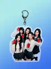 Коричневый брелоки акриловые "K-pop", TXT, STRAY KIDS, ITZY