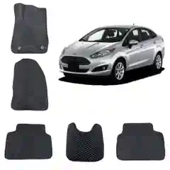 3D Автомобильные EVA, ЭВА, ЕВА коврики в салон для FORD FIESTA 6 поколение / ФОРД ФИЕСТА 6