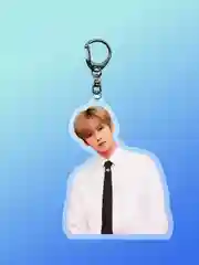 Зеленый брелоки акриловые "K-pop", TXT, STRAY KIDS, ITZY