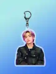Зелёный хаки брелоки акриловые "K-pop", TXT, STRAY KIDS, ITZY