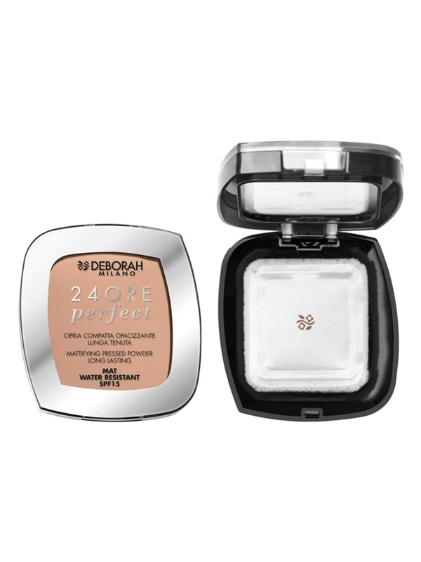 DEBORAH Пудра для лица матирующая стойкая 24ORE PERFECT COMPACT POWDER тон: 4 9г