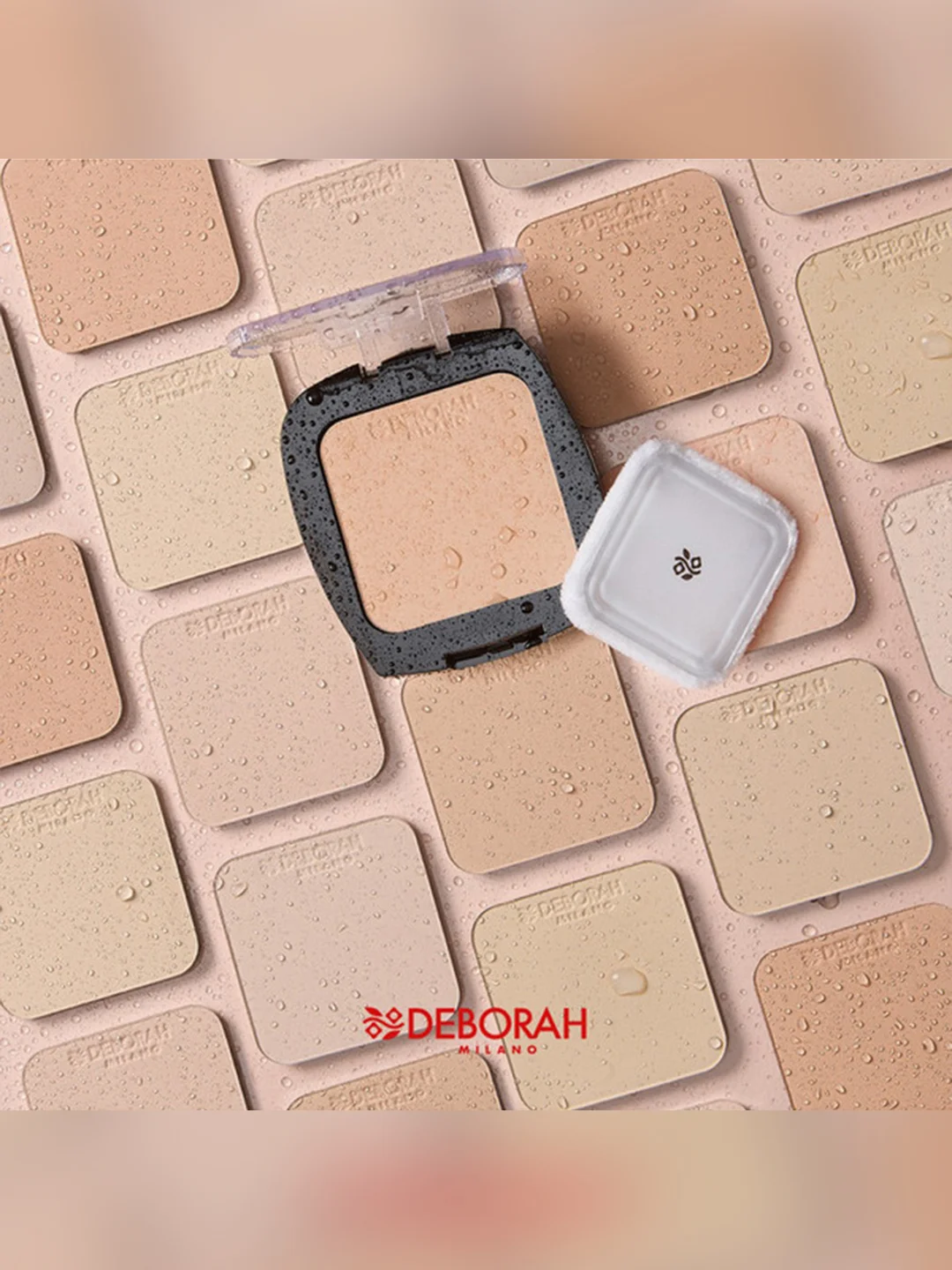 DEBORAH Пудра для лица матирующая стойкая 24ORE PERFECT COMPACT POWDER тон: 1 9г