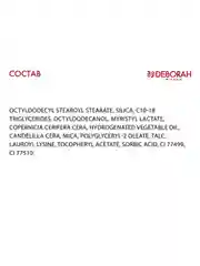 DEBORAH Тени-карандаш для век EYESHADOW&KAJAL PENCIL тон 01 матовый черный