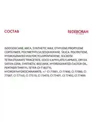 DEBORAH Тени карандаш стойкие 24ORE COLOR POWER EYESHADOW тон 10 матовый черный