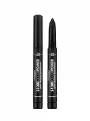 DEBORAH Тени карандаш стойкие 24ORE COLOR POWER EYESHADOW тон 10 матовый черный