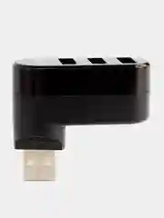 Разветвитель хаб USB-HUB Perfeo 3 Port, (PF-VI-H024) чёрный