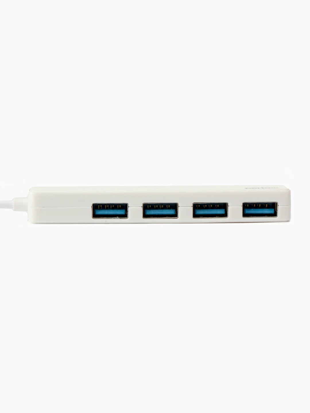 Белый разветвитель хаб USB-HUB Perfeo 4 Port, (PF-H038)