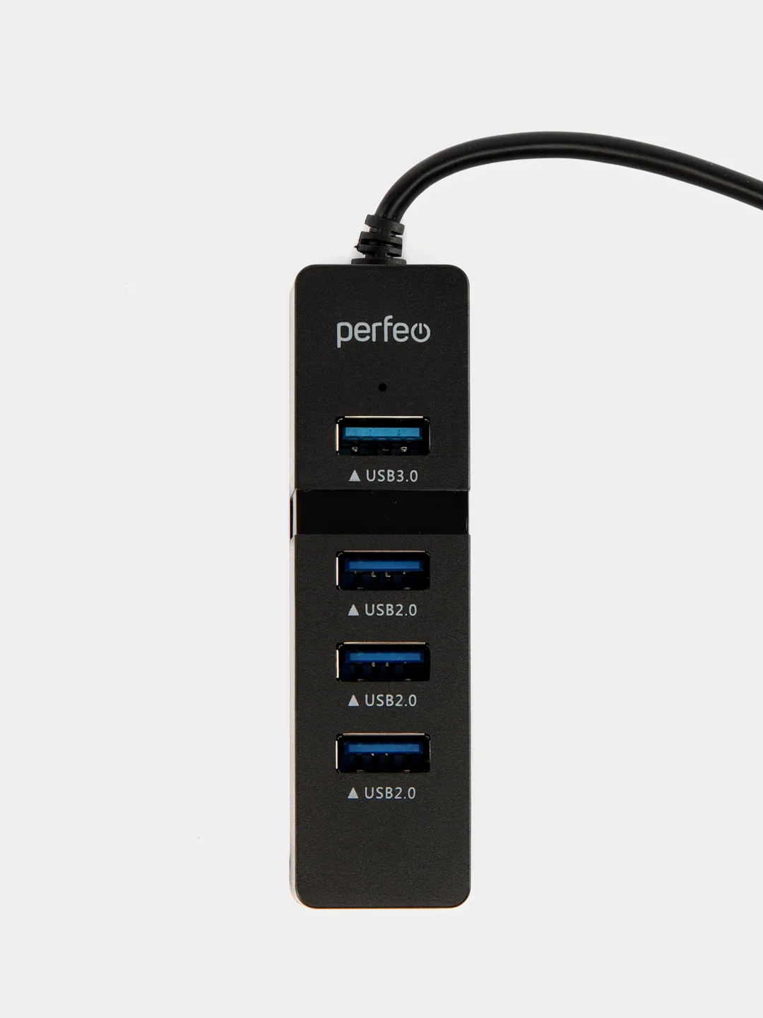 Разветвитель хаб USB-HUB Perfeo 1 Port 3.0+3 Port 2.0 (PF-H041) чёрный