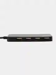 Разветвитель хаб USB-HUB Perfeo 4 Port, (PF-H042) чёрный