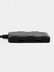 Разветвитель USB хаб C-HUB Perfeo 4 Port, (PF-H046) чёрный
