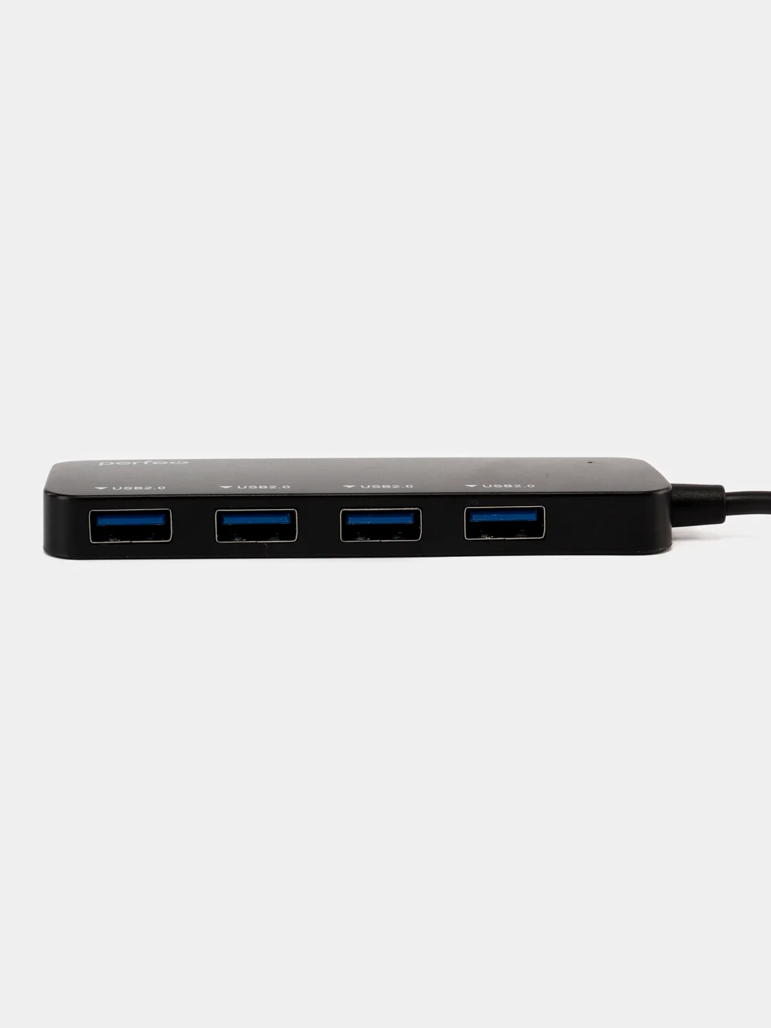Разветвитель USB хаб C-HUB Perfeo 4 Port, (PF-H048) чёрный