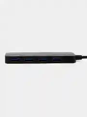 Разветвитель USB хаб C-HUB Perfeo 4 Port, (PF-H048) чёрный