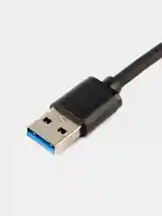 Разветвитель хаб USB-HUB Perfeo 1 Port 3.0+4 Port 2.0 (PF-H051) чёрный