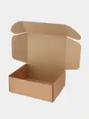 Крафт коробка подарочная самосборная 17*14*8 см