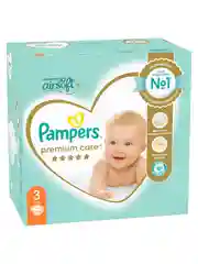 Подгузники Pampers Premium миди 6-10 кг, размер 3, 114 штук
