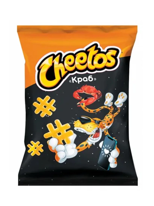 Кукурузные снеки Cheetos/Читос "Краб" 50г