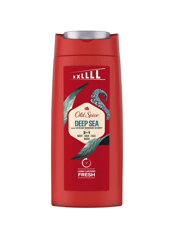Гель для душа + Шампунь Old Spice Deep Sea, 675 мл