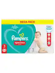 Трусики Pampers Pants, миди, 6-11 кг, 104 штук