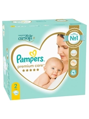 Подгузники Pampers Premium Care, размер 2, 102 штуки, 4-8 кг