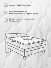 Одеяло BelPol BP PRETTY белый 140х205, 172х205, 200х220