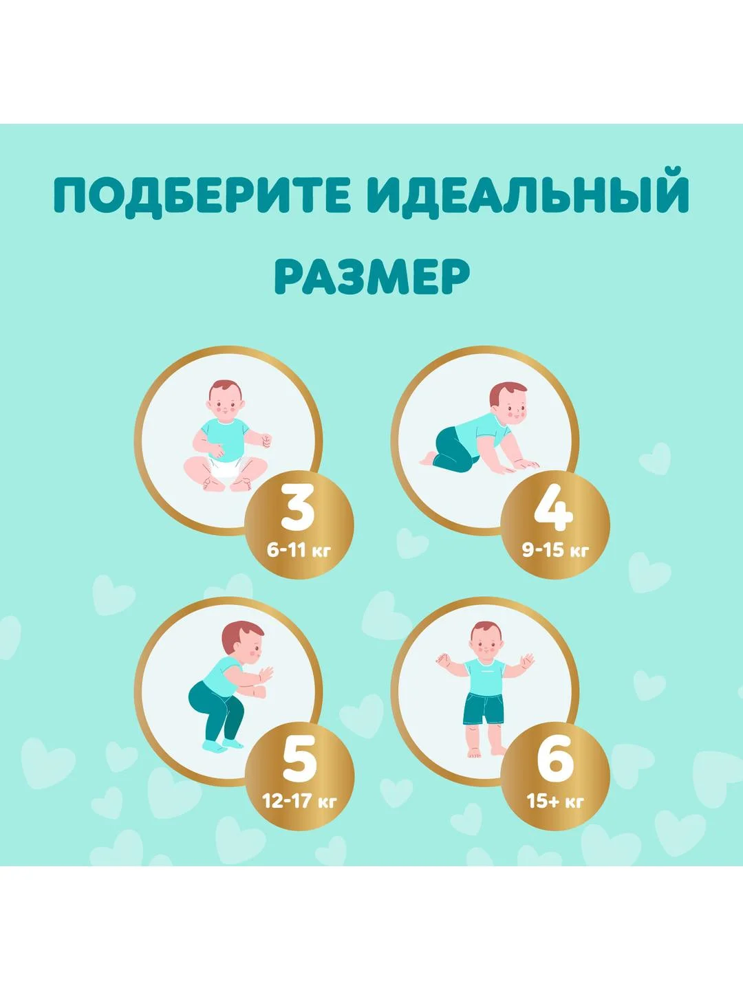 Трусики Pampers Premium Care, 6-11 кг, размер 3, 70 шт