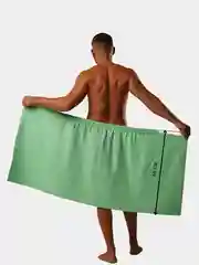 Мятный килт банный мужской вафельный