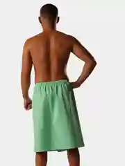Мятный килт банный мужской вафельный