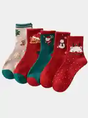Носки новогодние, в подарок на новый год, в подарочной упаковке, унисекс, рождественские