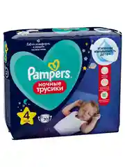 Трусики Pampers Night Pants, размер 4, 30 штук, 9-15 кг