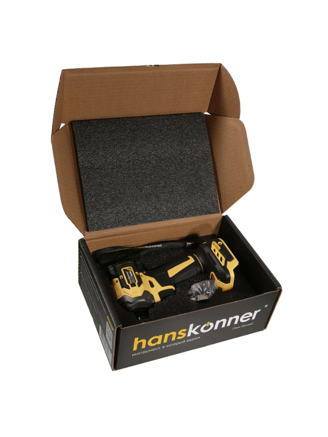 Винтоверт удар б/щ Hanskonner PLATINUM HCD20280BL 18В, 1BatterySystem, 280Нм,без АКБ и ЗУ