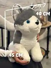 Мягкая игрушка собачка Хаски, 45 см