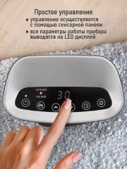 Тепловентилятор конвекционный OBSIDIAN BS-FH2056A темное серебро