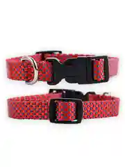 Ошейник Аркон Dog&Vogue NEO, нейлон, ширина 20 мм, 33-50 см, красный