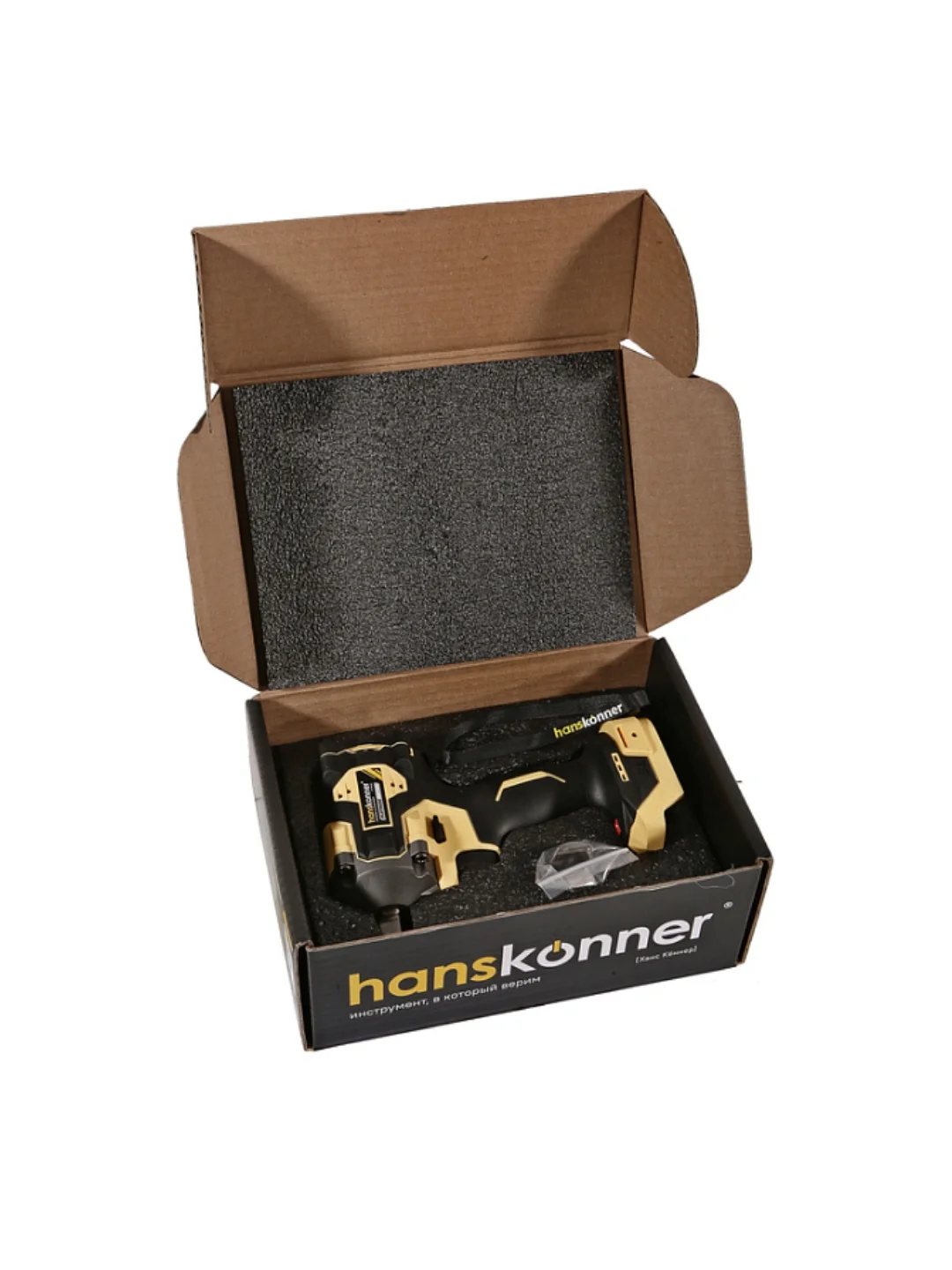 Гайковерт ударн б/щ Hanskonner PLATINUM HCD20420BL 18В, 1BatterySystem,  1/2",без АКБ/ЗУ
