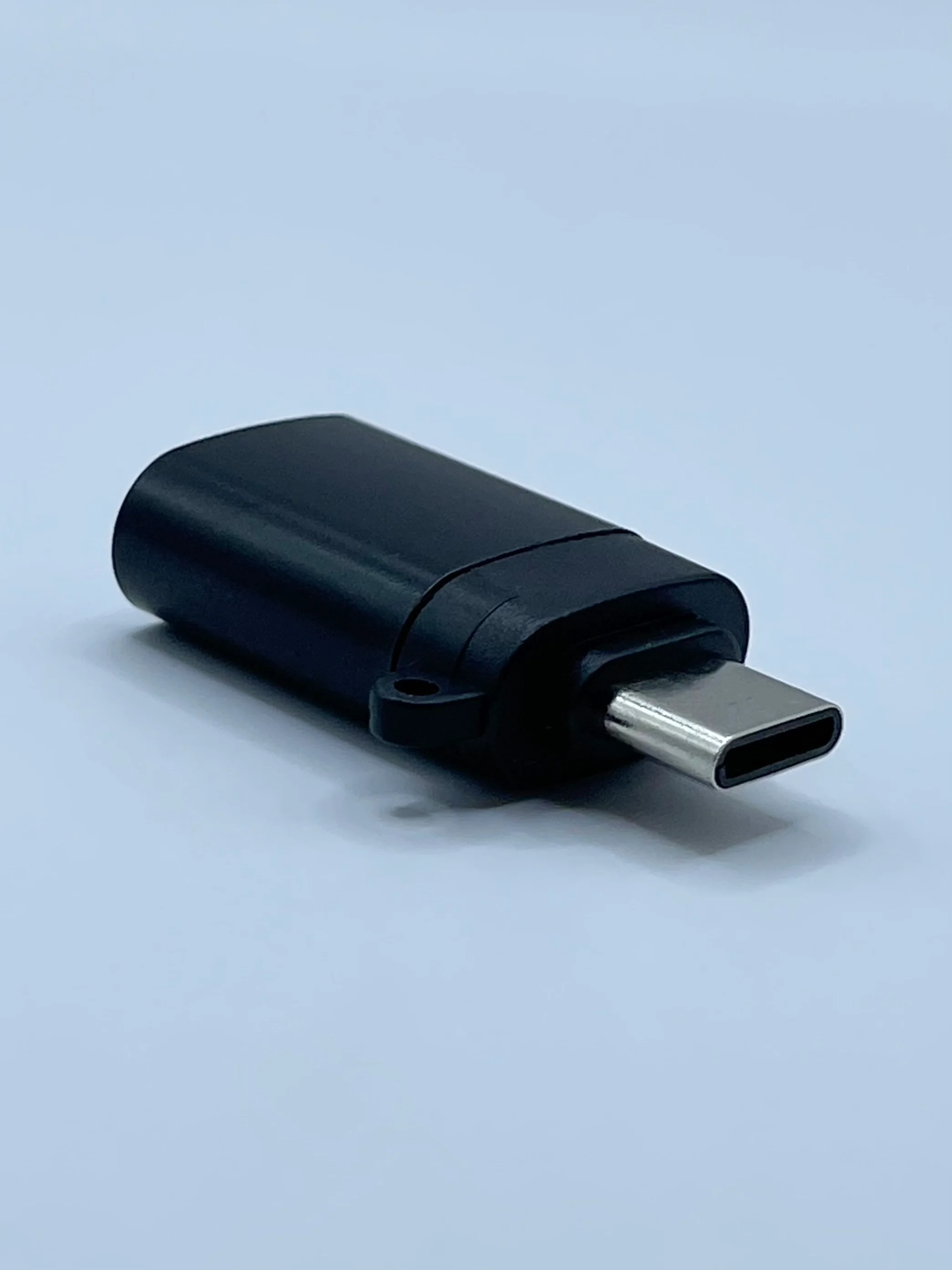 Черный переходник адаптер USB Type C на USB 3.0 otg