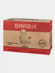 Кресло компьютерное офисное, игровое, синхромеханизм, иск. Замша Brabix Premium, 532944