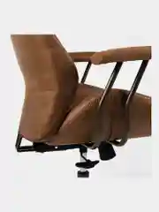 Кресло компьютерное офисное, игровое, синхромеханизм, иск. Замша, Brabix Premium, 532942