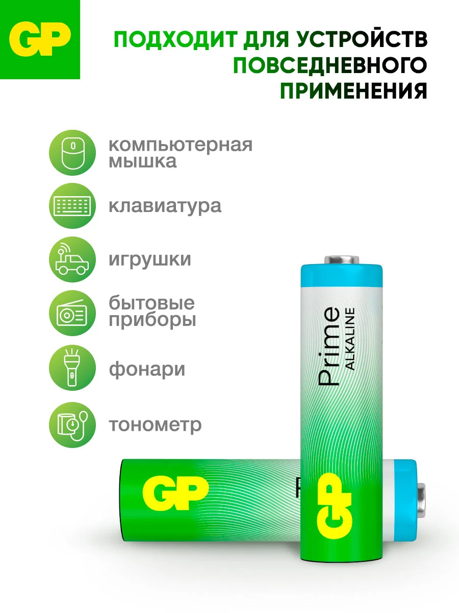 Батарейка GP 15APA21-2CRSWC10 160/480