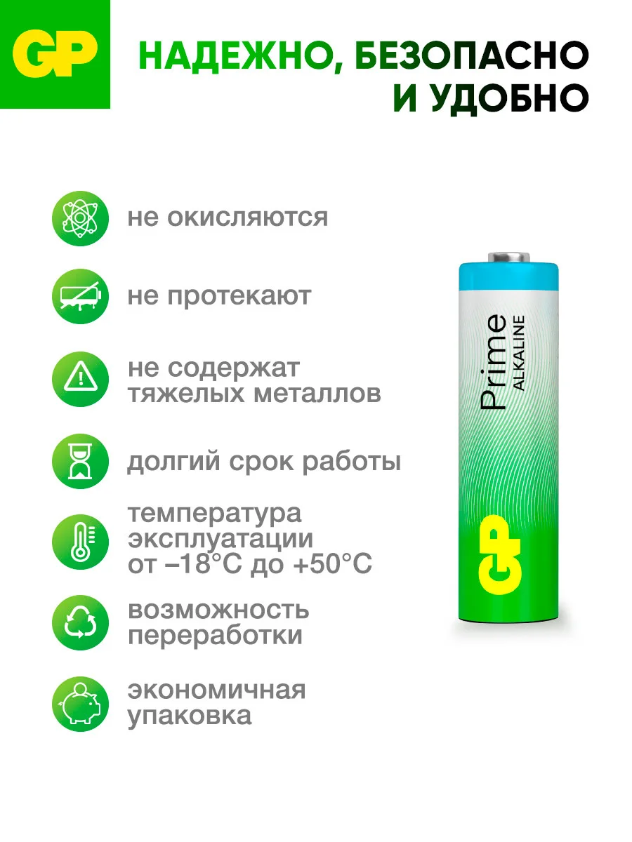 Батарейка GP 15APA21-2CRSWC10 160/480