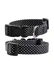 Ошейник Аркон Dog&Vogue NEO, нейлон, ширина 15 мм, 24-32 см, черный