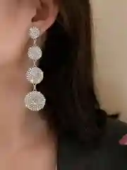 Серебряный серьги женские