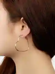 Желтый серьги женские