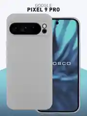 Чехол для Google Pixel 9 Pro силиконовый ROSCO матовый тонкий с бортиком- защитой камер