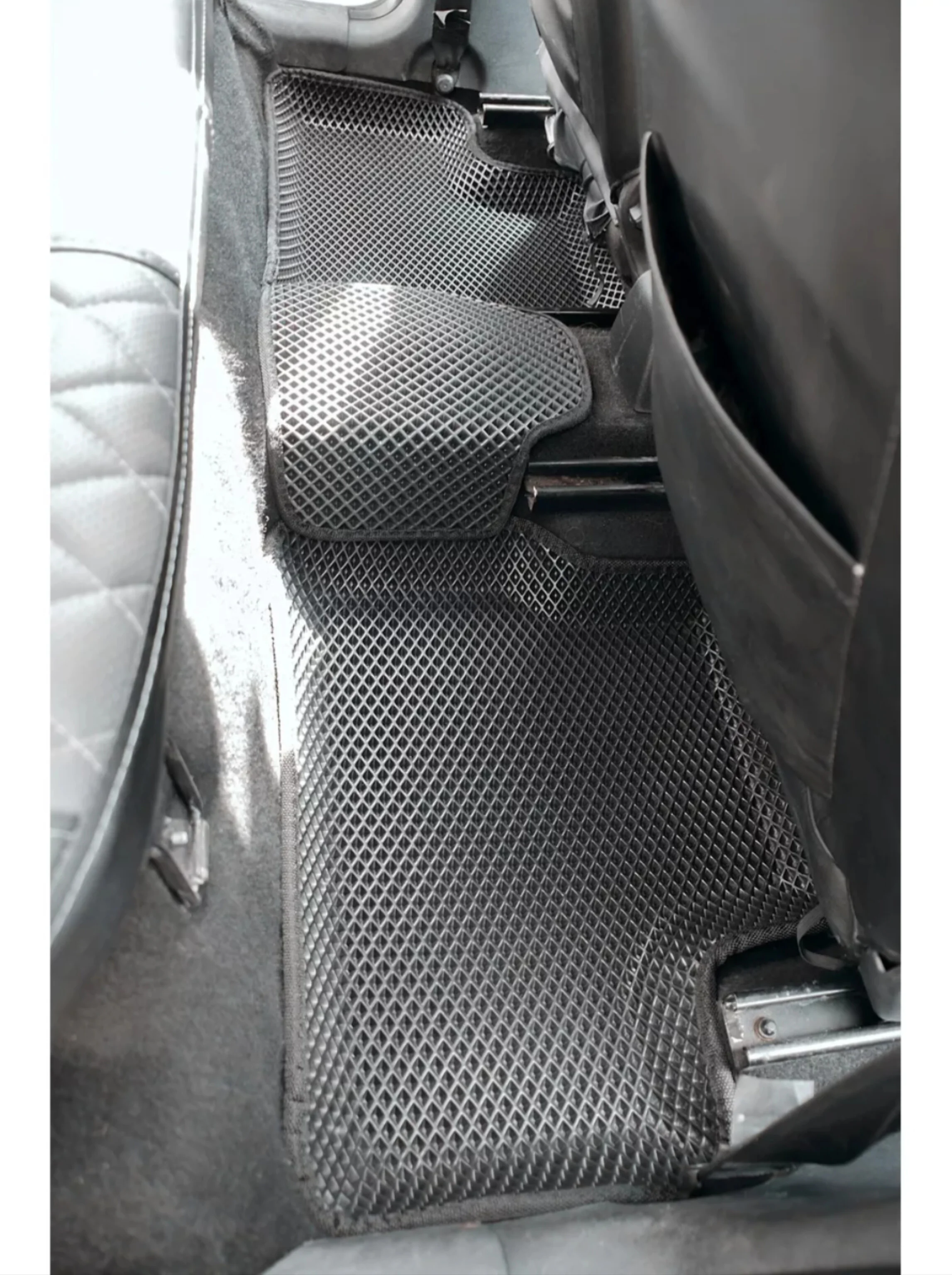 Черный kоврики EVA, с бортами Lada Granta, Granta fl, Kalina 2, автомобильные, 3D, эва ковры в салон